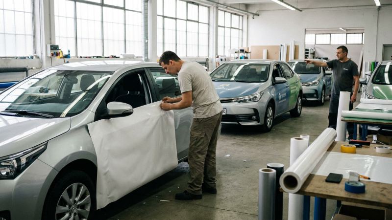 Car wrapping per flotte: da standard a personalizzata