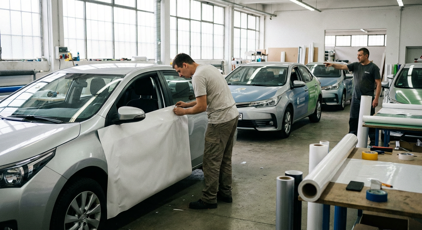 Car wrapping per flotte: da standard a personalizzata