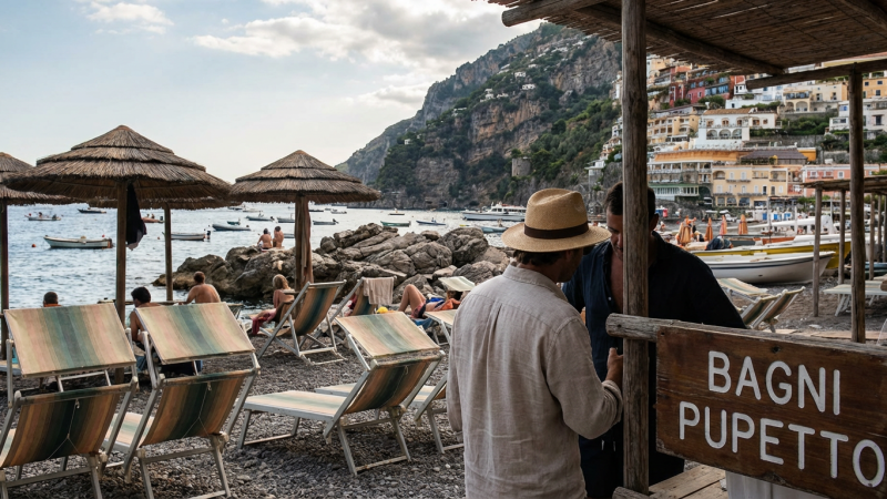 Fornillo beach Positano: guida al Pupetto Beach Club